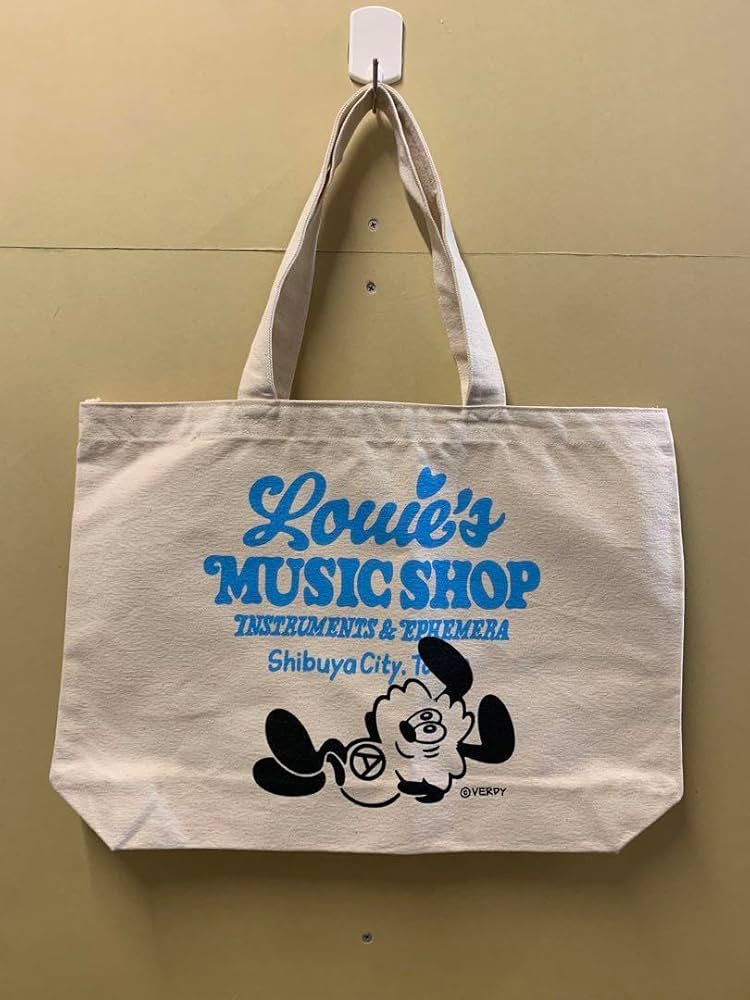 Verdy X dontoverthinkshit Popup トートバック Amazon.co.jp: Verdy X dontoverthink Tote Bag Pop-Up